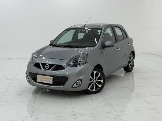 NISSAN MARCH 1.6 SV 16V FLEX 4P MANUAL NISSAN MARCH 1.6 SV 16V FLEX 4P MANUAL